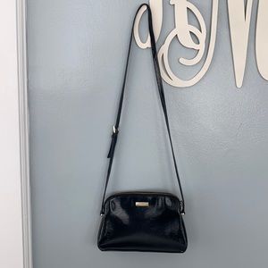 Kate Spade Shiny Black Crossbody